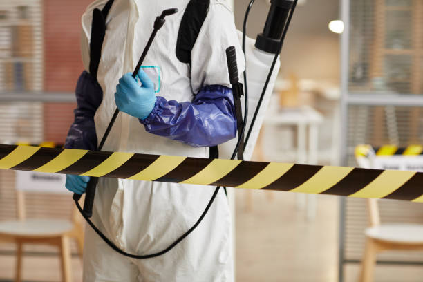 Professional Unattended Death Cleanup technician working in Helmetta, NJ